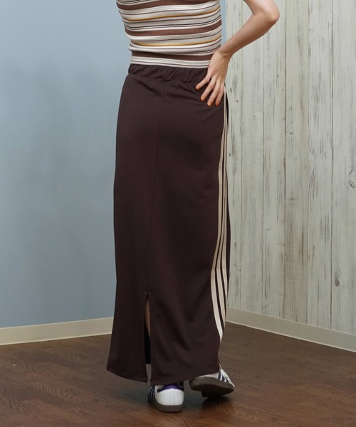 adidas（アディダス） スカート ロングスカート Iライン ジャージ素材
