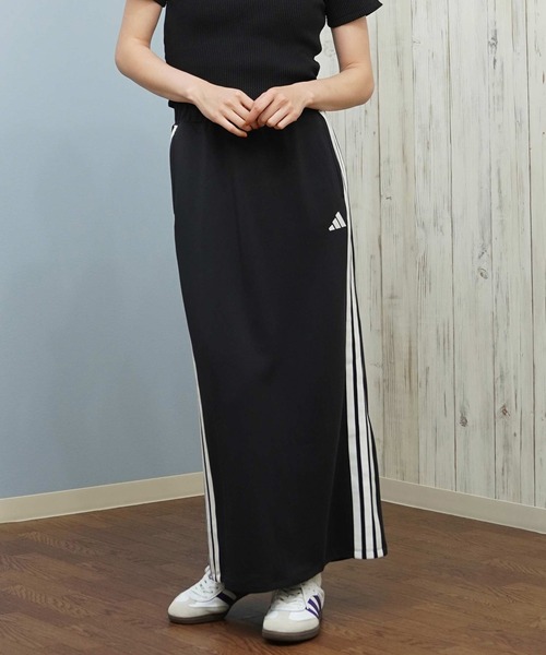 adidas（アディダス） スカート ロングスカート Iライン ジャージ素材