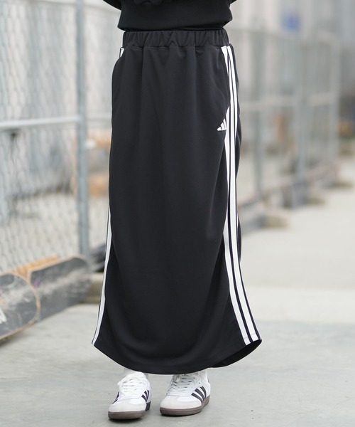 adidas（アディダス） スカート ロングスカート Iライン ジャージ素材