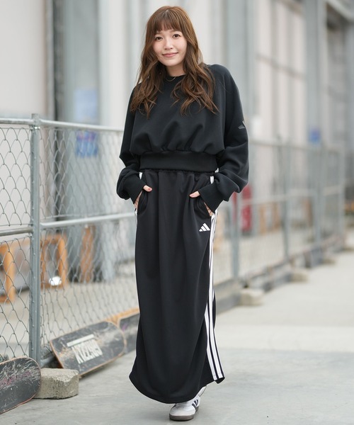 adidas（アディダス） スカート ロングスカート Iライン ジャージ素材