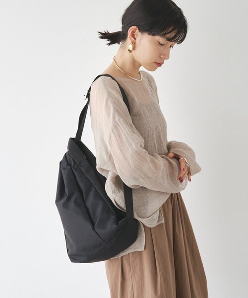 美品 RUSSET リュック ショルダーバッグ 3way ナイロン ブラック russet ラシット リュックサック ブラック ナイロン レディース