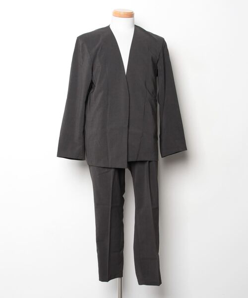 ADAM ETROPE セットアップ　ジャケット パンツ ADAM ET ROPE' 「ADAM ROPE'」 セットアップ M ブラック メンズ