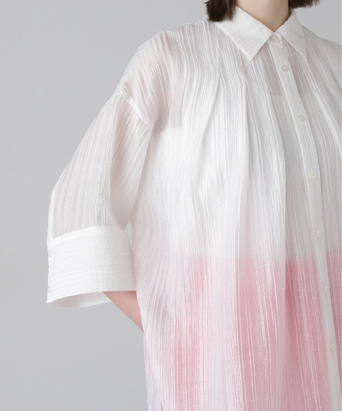 ADORE（アドーア） ブラウス シャツ ワッシャーシアータックブラウス