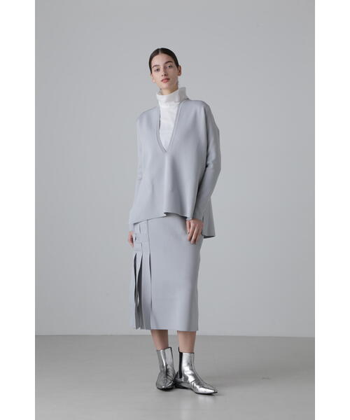 ADORE - ADORE(アドーア) 半袖セーター サイズ38 M レディース - 531-1270711 アイボリー ADORE - ADORE(アドーア) 半袖セーター サイズ38 M レディース