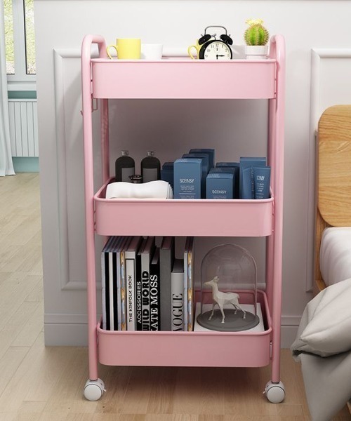 収納 キャスター付き3段カラーワゴン : ZOZOTOWN Yahoo!店 - 通販