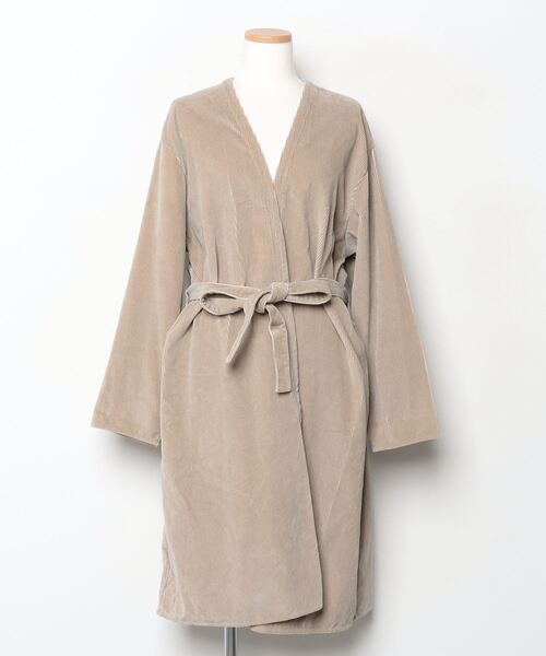 Demi-Luxe BEAMS コート ベージュ Demi-Luxe BEAMS（デミルクス ビームス） ノーカラーコート 38