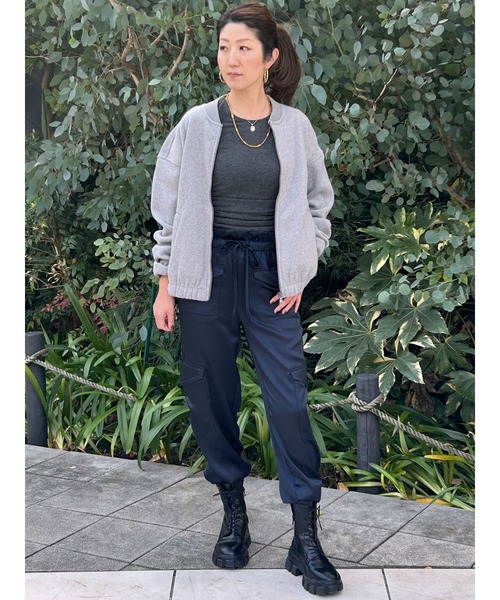 「BANANA REPUBLIC FACTORY STORE」 カーゴパンツ S ネイビー レディース