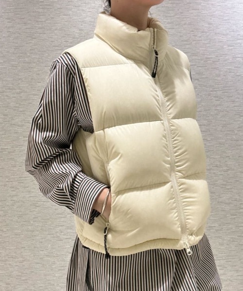 TAION（タイオン） ダウンベスト ベスト コラボ」ボリュームスタンド