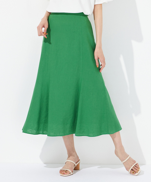 「Petit Honfleur」 ロングスカート 67 グリーン レディース_画像2