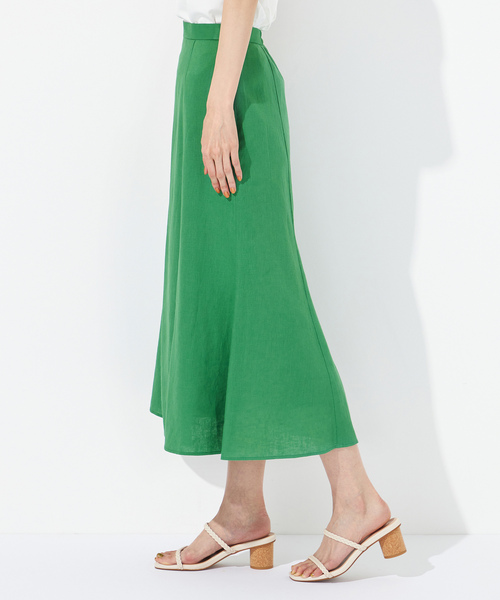 「Petit Honfleur」 ロングスカート 67 グリーン レディース_画像3