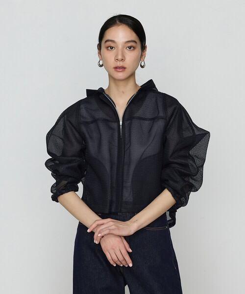 Gabardine K.T（ギャバジンK.T） ブルゾン アウター ラッセルメッシュ