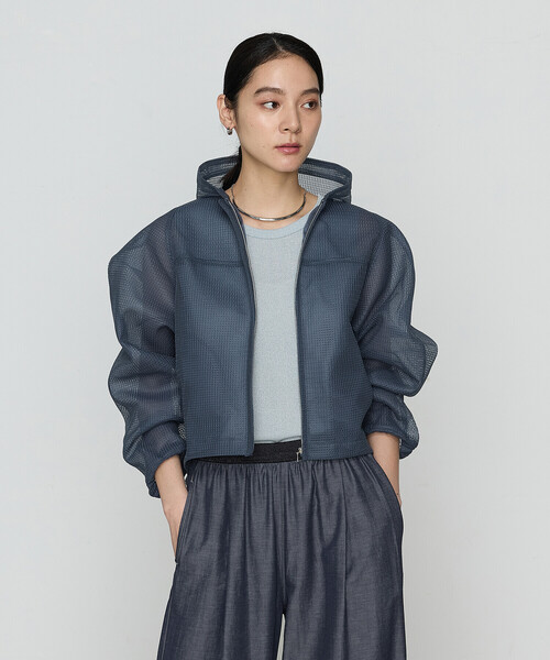 Gabardine K.T（ギャバジンK.T） ブルゾン アウター ラッセルメッシュ 