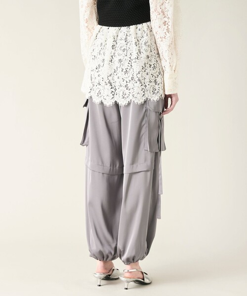 「GRACE CONTINENTAL」 カーゴパンツ 38 ベージュ レディース_画像7