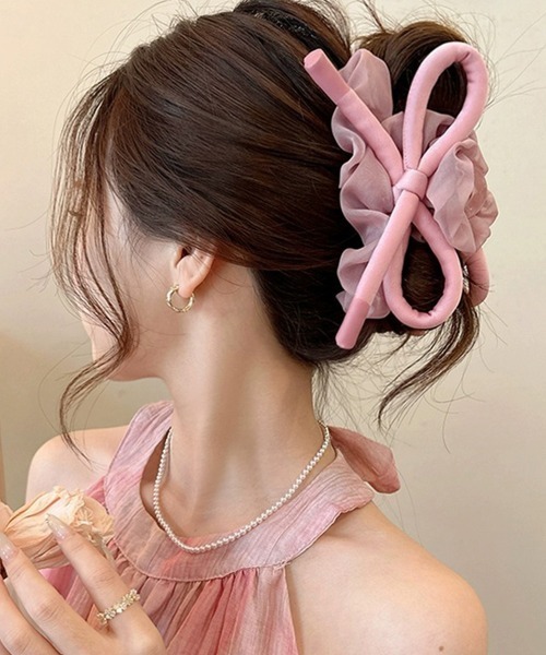 miniministore（ミニミニストア） ヘアクリップ リボンヘアクリップ