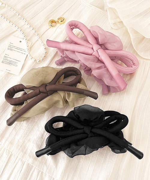 miniministore（ミニミニストア） ヘアクリップ リボンヘアクリップ