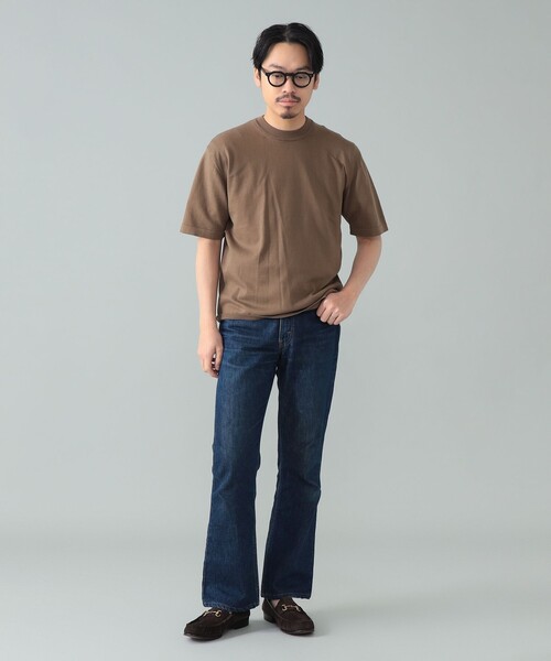 BEAMS F（ビームスF） tシャツ 「別注」LORENZONI / コットン 12ゲージ 