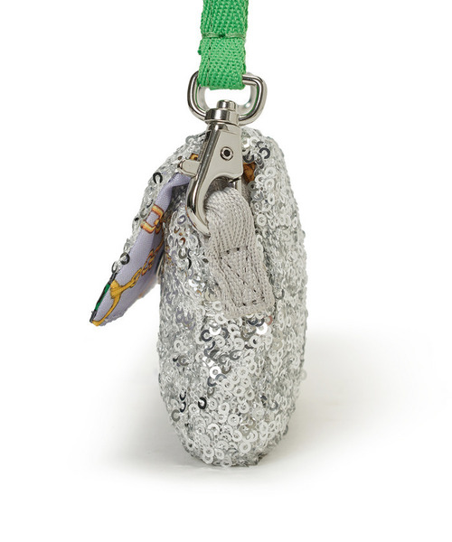 プラチナ　チャーム Lattice×CIAOPANIC】ハートミニポーチチャーム（キーホルダー