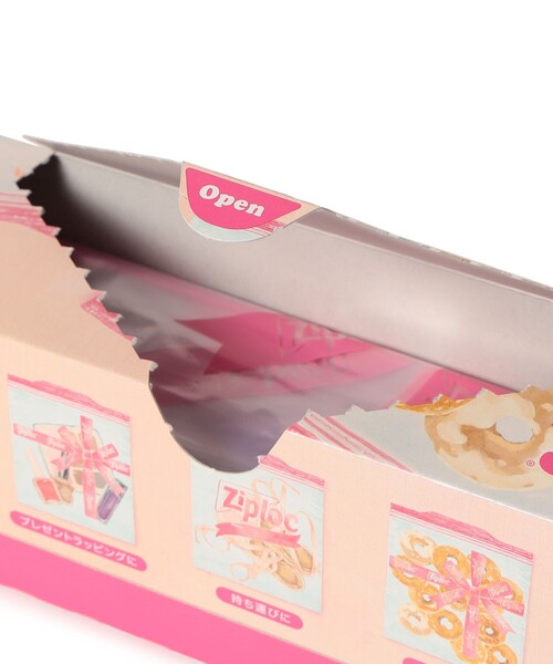 BEAMS COUTURE（ビームスクチュール） ポーチ Ziploc(R) Ribbon / L