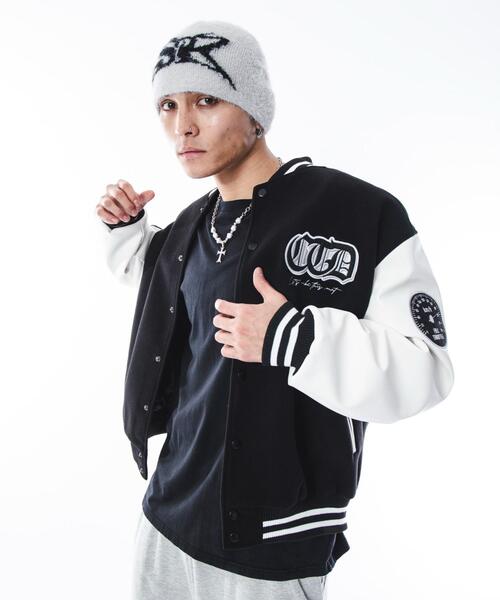 SHORT ROUND スタジャン SHORT ROUND/「25年秋冬新作」メルトン