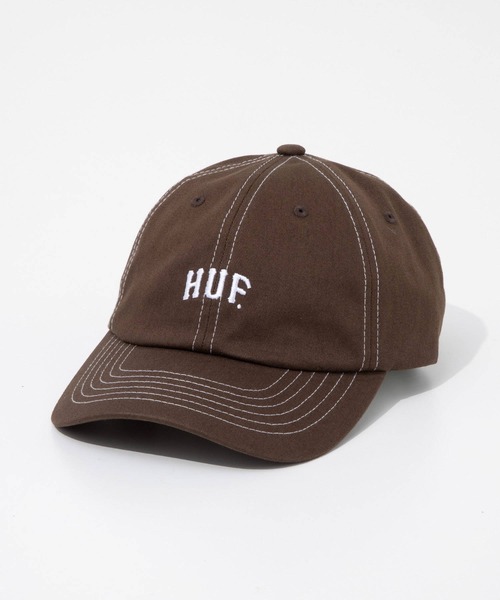 HUF（ハフ） キャップ 帽子 HUF ARCH LOGO 6 PANEL CV HAT アーチ ロゴ