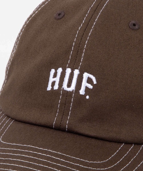 HUF（ハフ） キャップ 帽子 HUF ARCH LOGO 6 PANEL CV HAT アーチ ロゴ