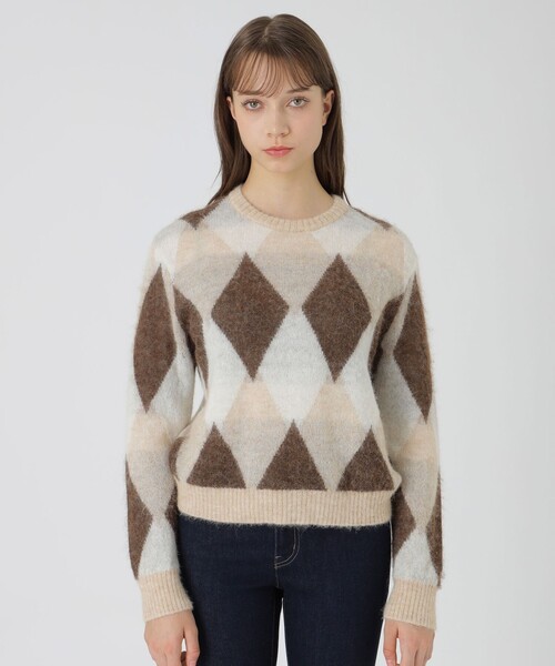 BLUE LABEL CRESTBRIDGE - ブルーレーベルクレストブリッジ　アーガイル　ニット BLUE LABEL CRESTBRIDGE（ブルーレーベルクレストブリッジ） ニット