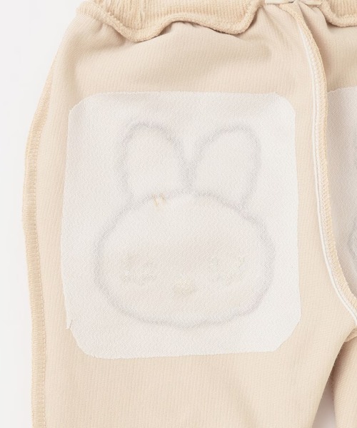 KP パンツ mimiちゃん刺しゅう ニットコール パンツ キッズ 子供服
