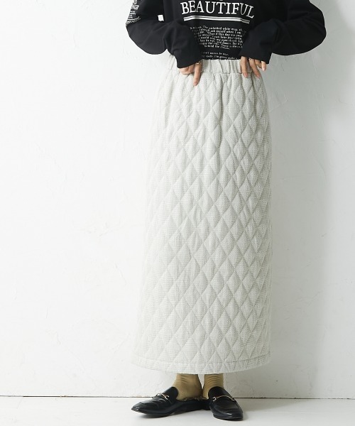 「CHIC STYLE」 スカート 5L アイボリー レディース_画像5