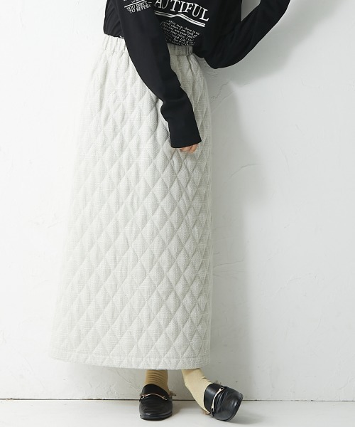 「CHIC STYLE」 スカート 5L アイボリー レディース_画像7