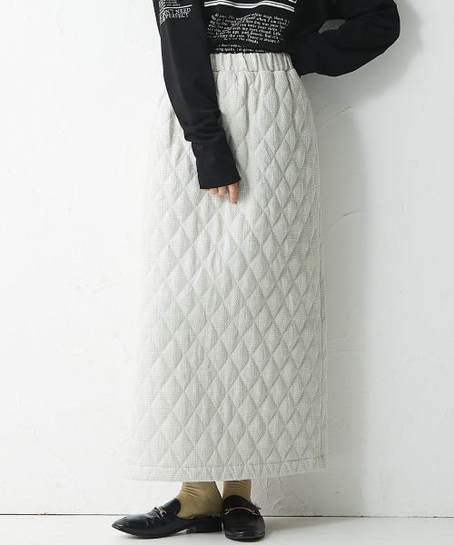 「CHIC STYLE」 スカート 5L アイボリー レディース_画像9