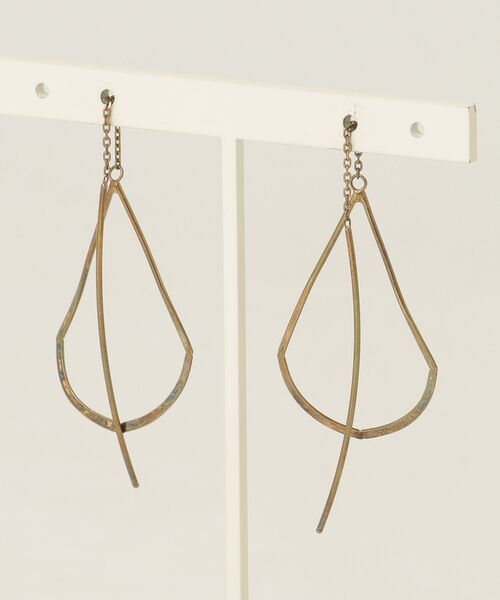 「agete」 ピアス（両耳用） FREE ゴールド レディース_画像2