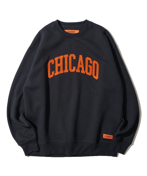 [UNIVERSAL OVERALL] тренировочный cut and sewn SMALL черный женский 