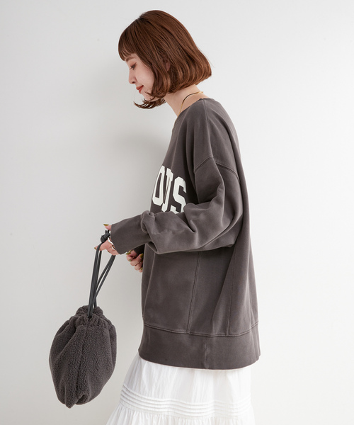 「B.C STOCK」 「Simplicite」スウェットカットソー FREE ブラック系その他 レディース_画像8