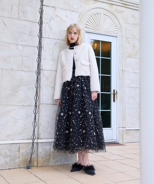 EIMY ISTOIRE（エイミーイストワール） スカート スターエンブロイ