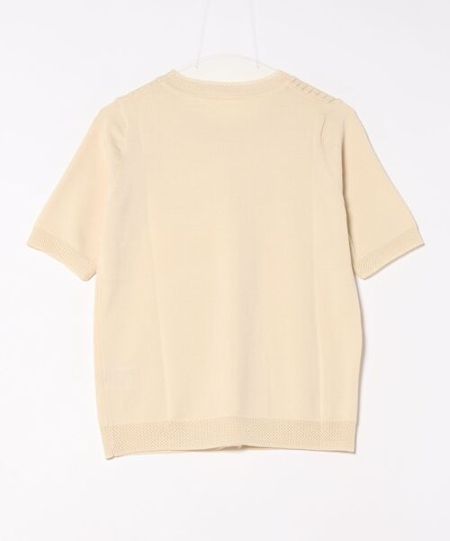 「Cinderella」 半袖ニット LARGE ホワイト レディース_画像2