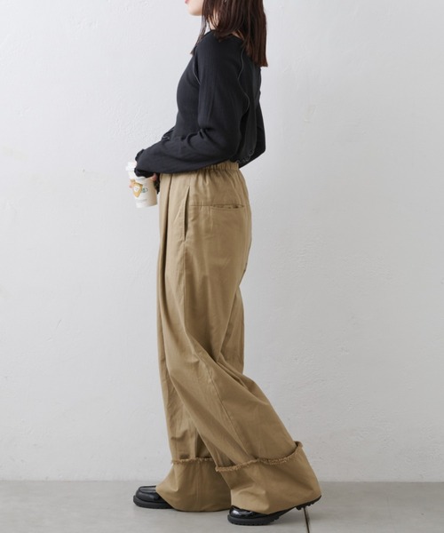 「CIAOPANIC TYPY」 長袖カットソー ONE SIZE ホワイト レディース_画像10