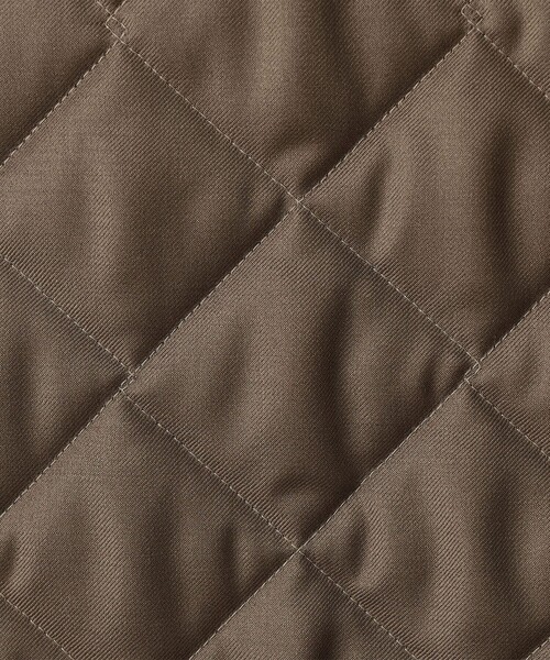 ブルゾン アウター 「別注」LAVENHAM DENHAM ウールキルティングブルゾン V.B.CANONICO メンズの画像