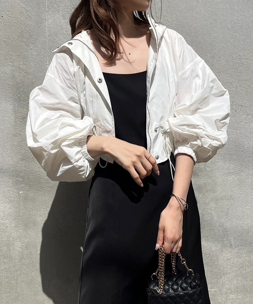 「one after another NICE CLAUP」 キャミソールワンピース FREE ホワイト レディース_画像6