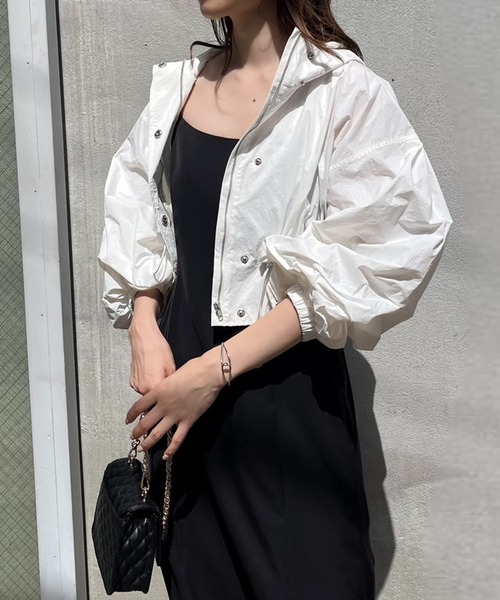 「one after another NICE CLAUP」 キャミソールワンピース FREE ホワイト レディース_画像7