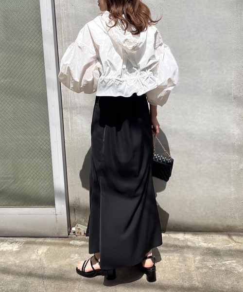 「one after another NICE CLAUP」 キャミソールワンピース FREE ホワイト レディース_画像9