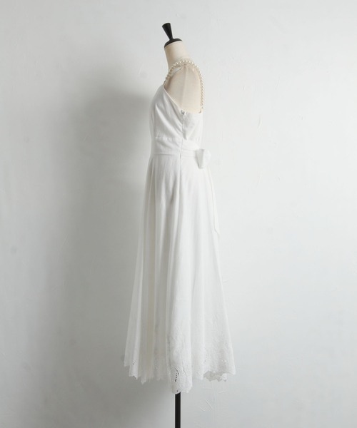 「tocco closet」 キャミソールワンピース M ネイビー レディース_画像3