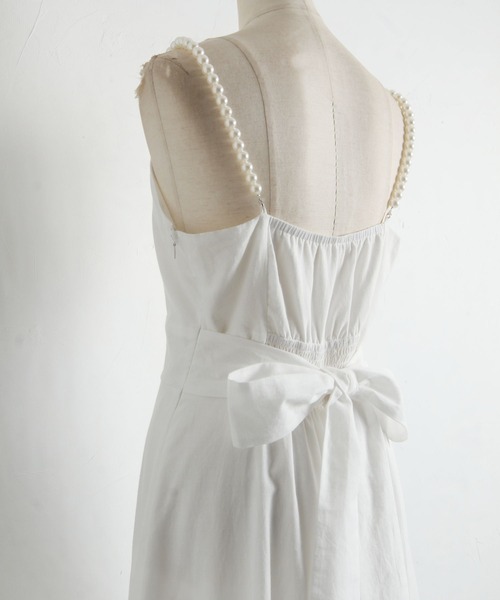 「tocco closet」 キャミソールワンピース M ネイビー レディース_画像5
