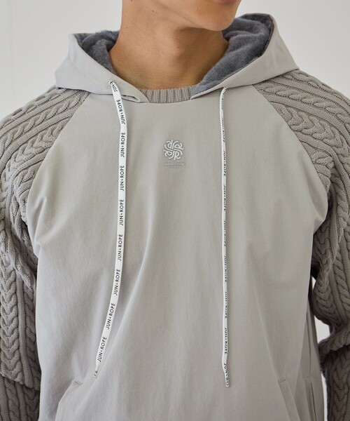 JUN&ROPE'（ジュンアンドロペ） パーカー コーデュラハイブリッド