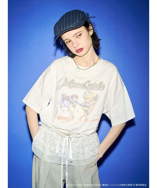 jouetie（ジュエティ） tシャツ 「アニメ「ジョジョの奇妙な冒険