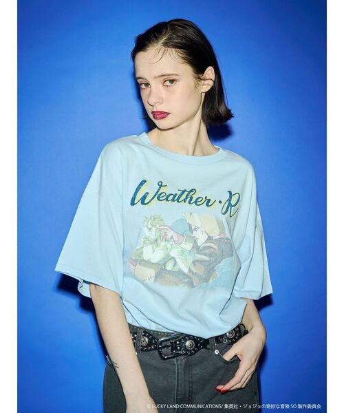 jouetie（ジュエティ） tシャツ 「アニメ「ジョジョの奇妙な冒険