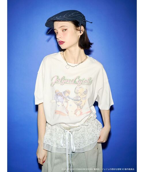 jouetie（ジュエティ） tシャツ 「アニメ「ジョジョの奇妙な冒険