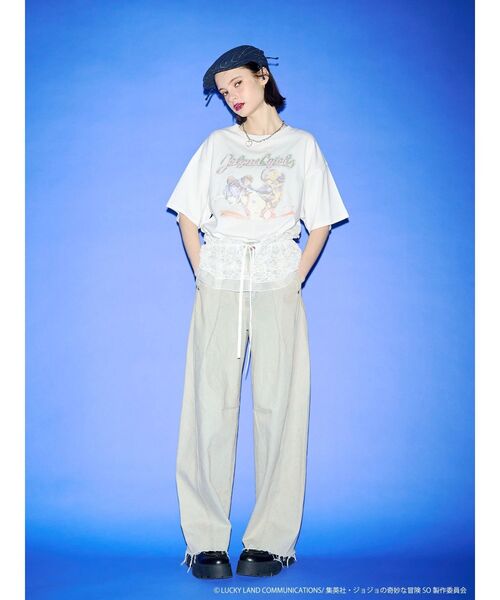 jouetie（ジュエティ） tシャツ 「アニメ「ジョジョの奇妙な冒険