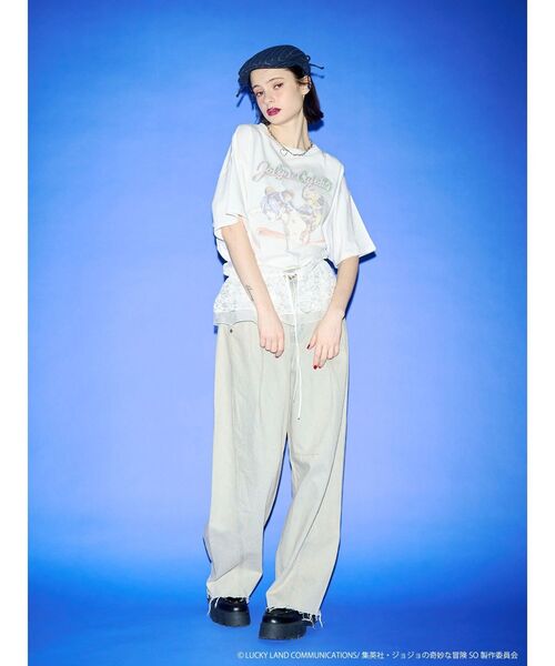 jouetie（ジュエティ） tシャツ 「アニメ「ジョジョの奇妙な冒険
