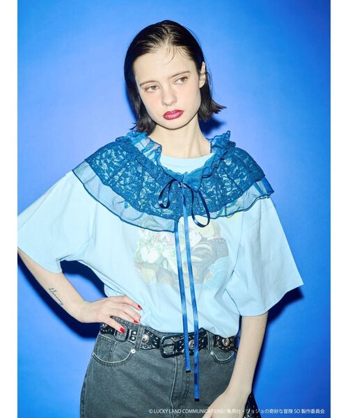 jouetie（ジュエティ） tシャツ 「アニメ「ジョジョの奇妙な冒険