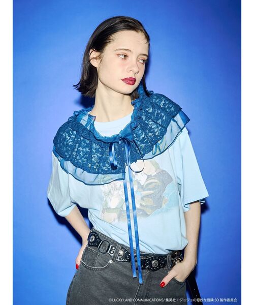 jouetie（ジュエティ） tシャツ 「アニメ「ジョジョの奇妙な冒険